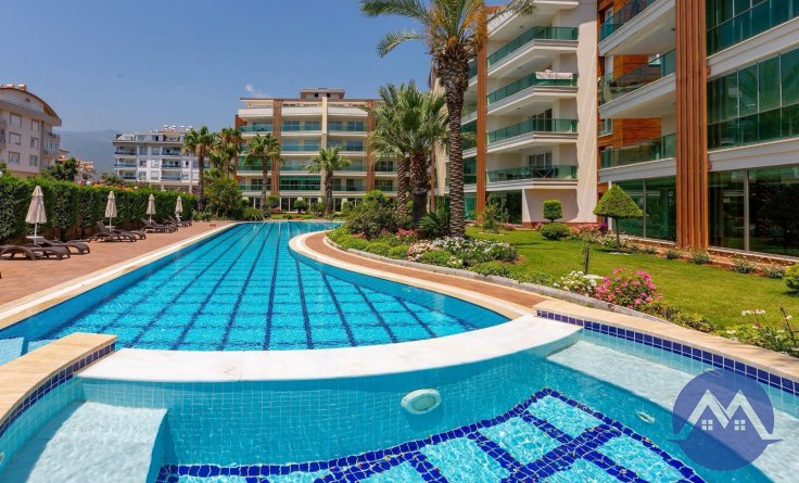 Flower Garden 3 Penthouse Apartment For Sale Oba Alanya 70