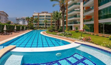 Flower Garden 3 Penthouse Apartment For Sale Oba Alanya